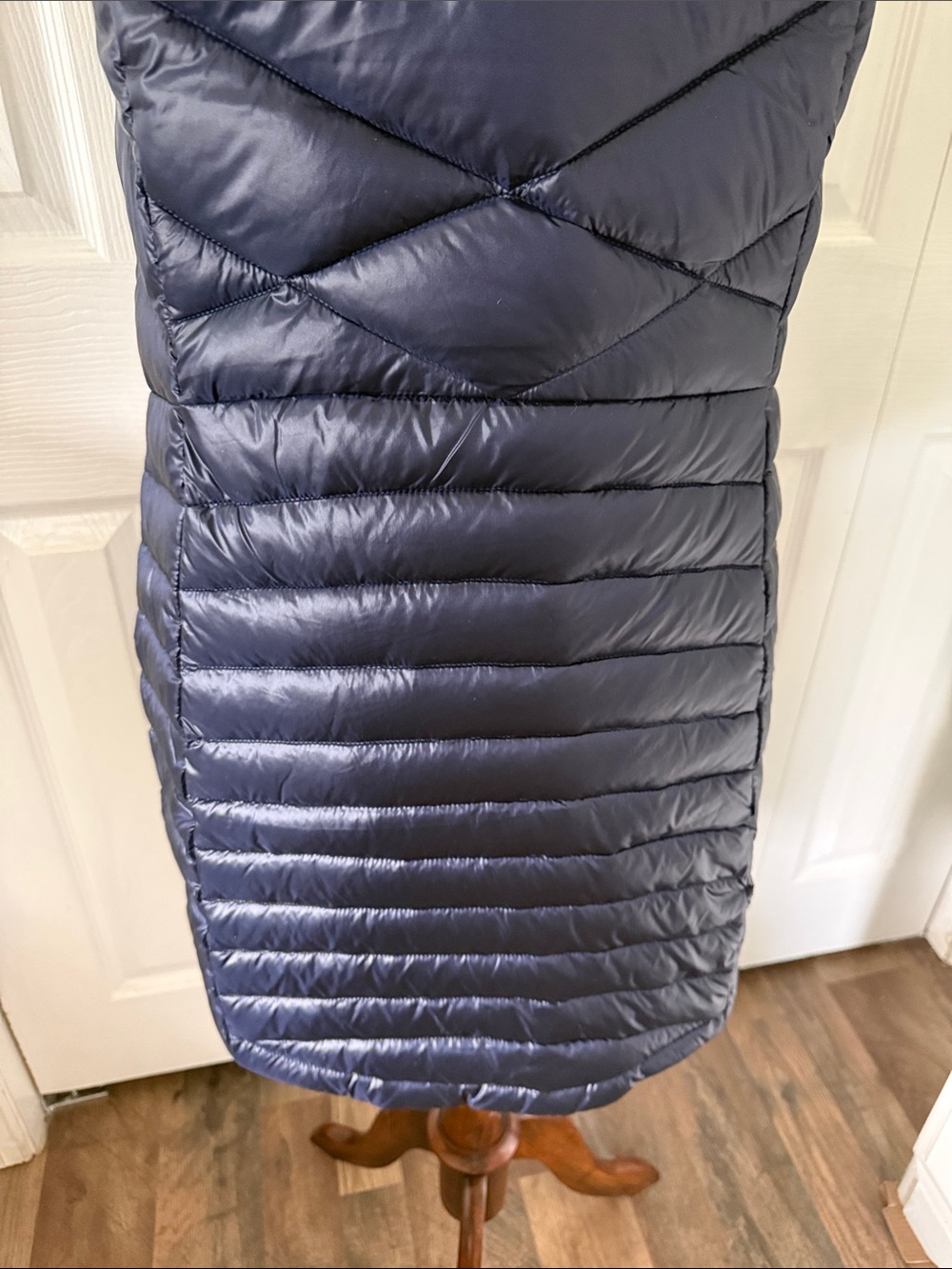 NWT Columbia Women’s Evening Shade EXS Long Vest Dark Blue Sz S - Picture 9 of 14